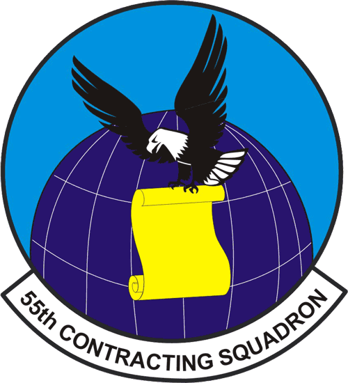 55th Contracting Squadron logo
