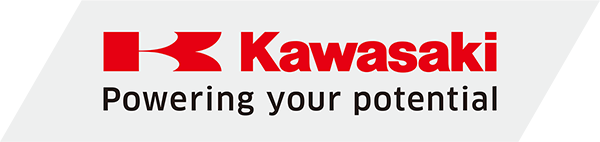 Kawasaki powering your potential logo